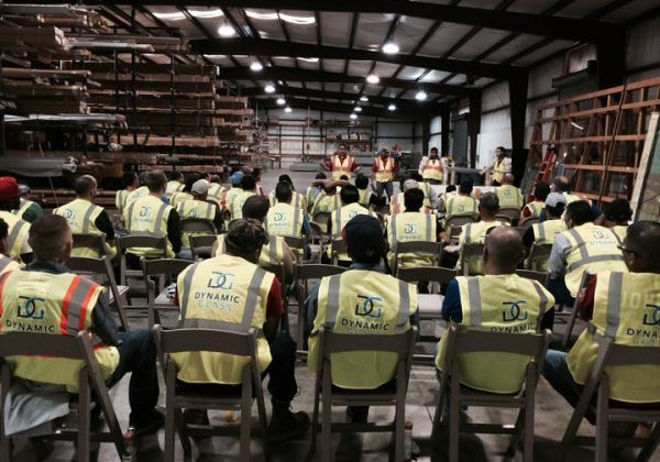 Company wide safety meeting