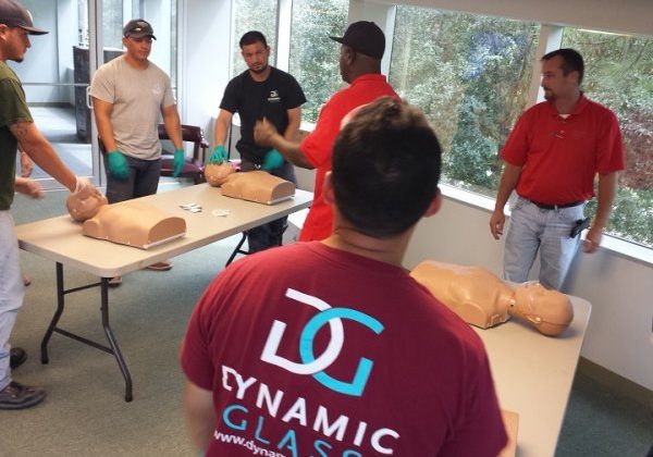 Dynamic Glass CPR training course